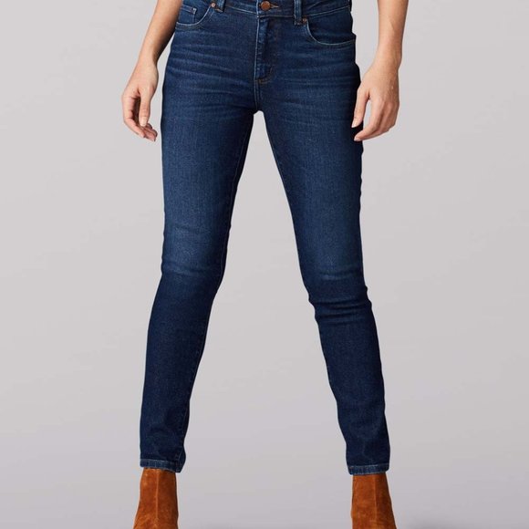 Sz 29(8) LEE  Modern Mid-Rise Skinny Ankle Jean - Picture 3 of 4